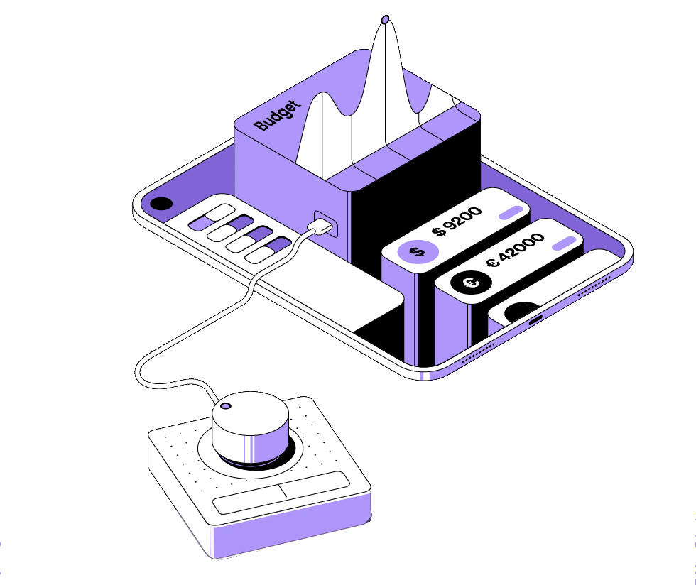 Budget planning illustration